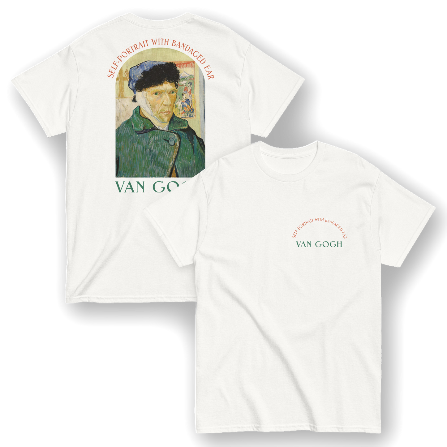 Self-Portrait with Bandaged Ear - Vincent van Gogh T-Shirt