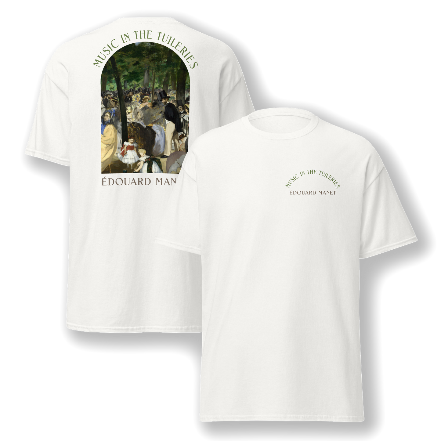 Music in the Tuileries - Édouard Manet T-Shirt