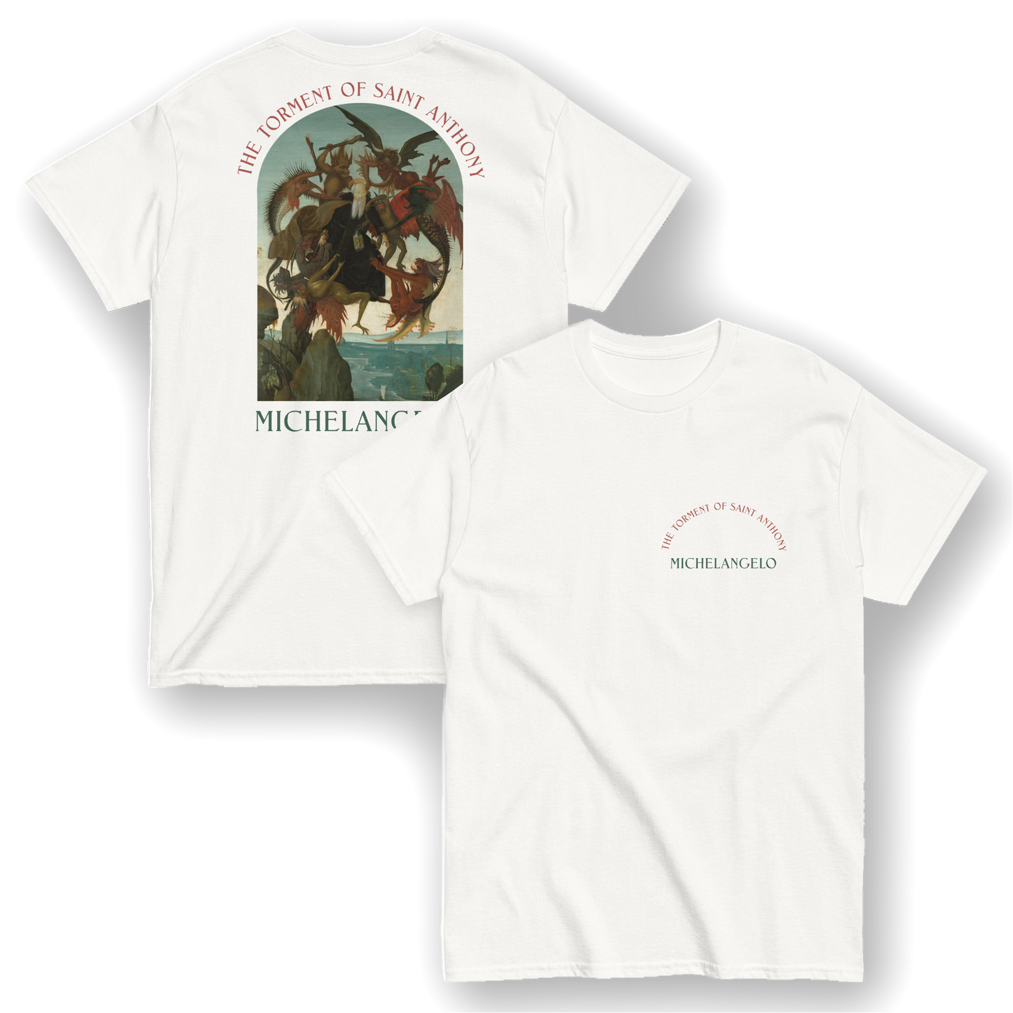The Torment of Saint Anthony - Michelangelo T-Shirt