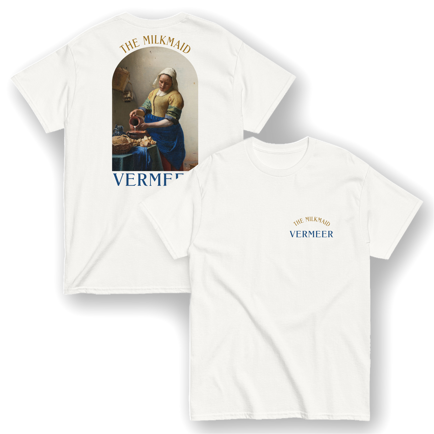 The Milkmaid - Johannes Vermeer T-Shirt