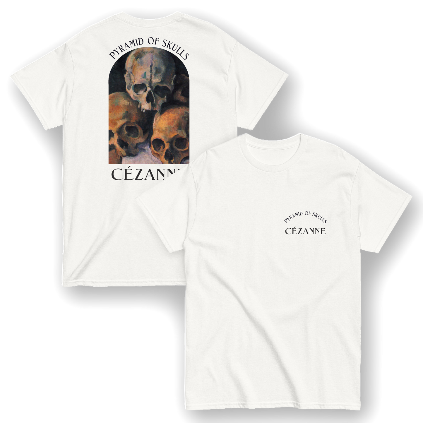 Pyramid of Skulls - Paul Cézanne T-Shirt