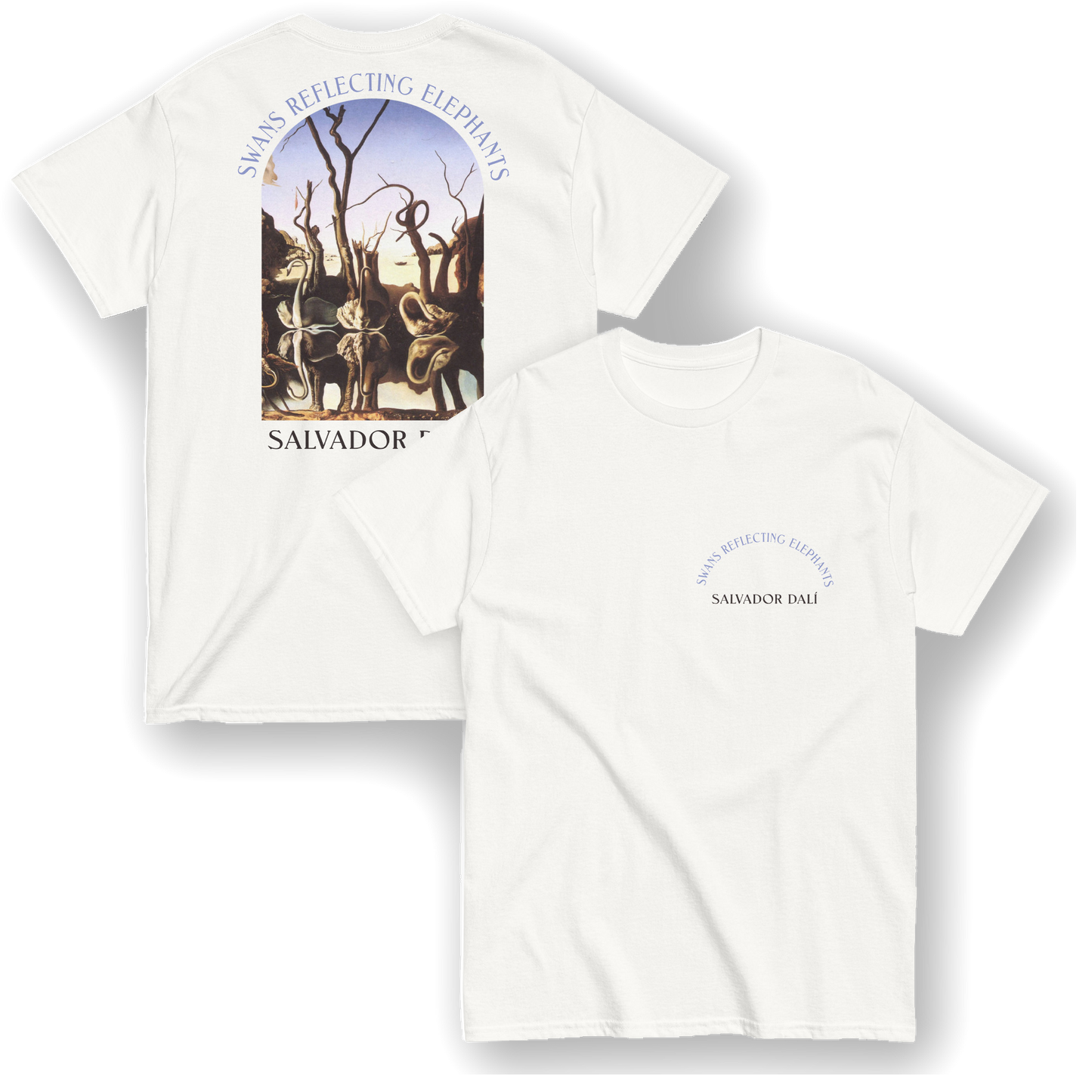 Swans Reflecting Elephants – Salvador Dalí T-Shirt