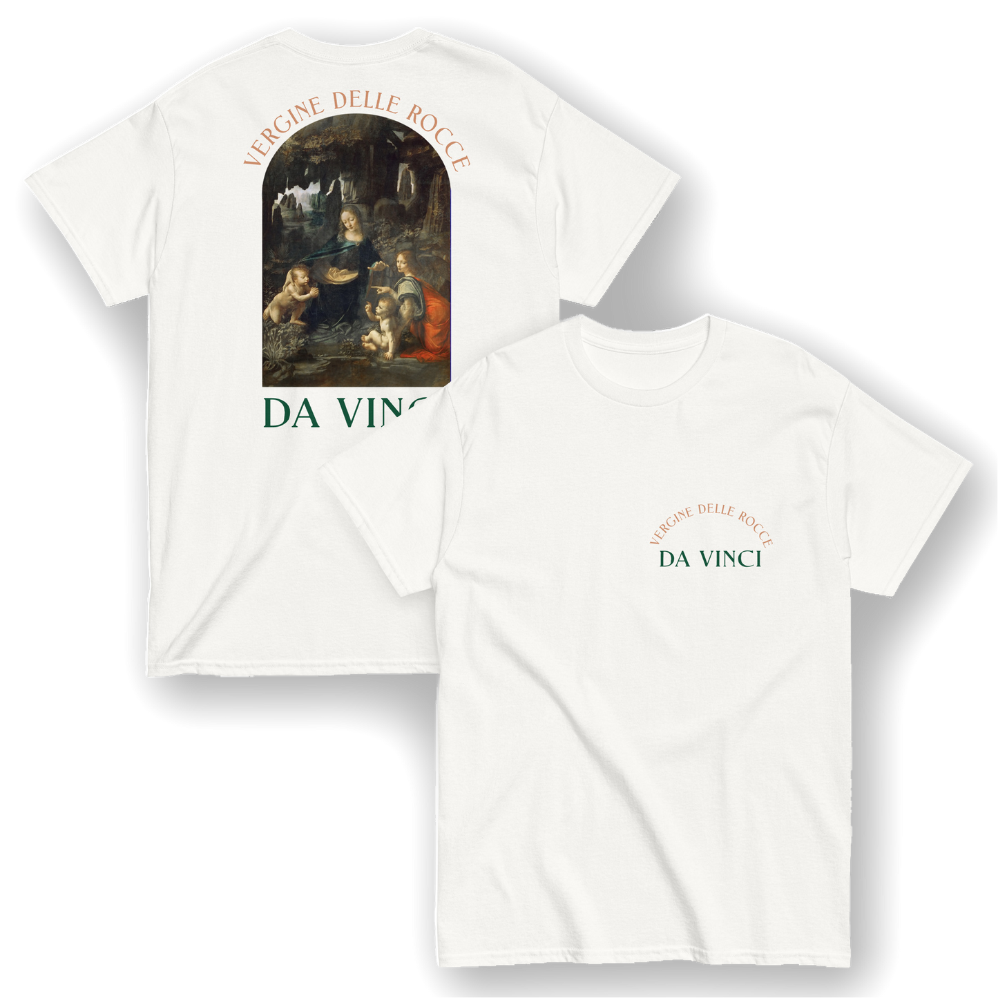 Virgin of the Rocks - Leonardo da Vinci T-Shirt
