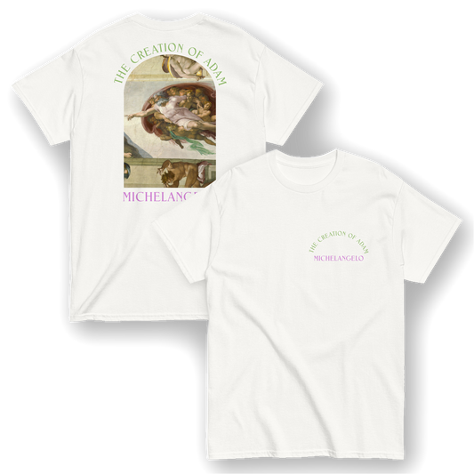 The Creation of Adam - Michelangelo T-Shirt