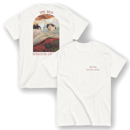 The Bed - Henri de Toulouse-Lautrec T-Shirt