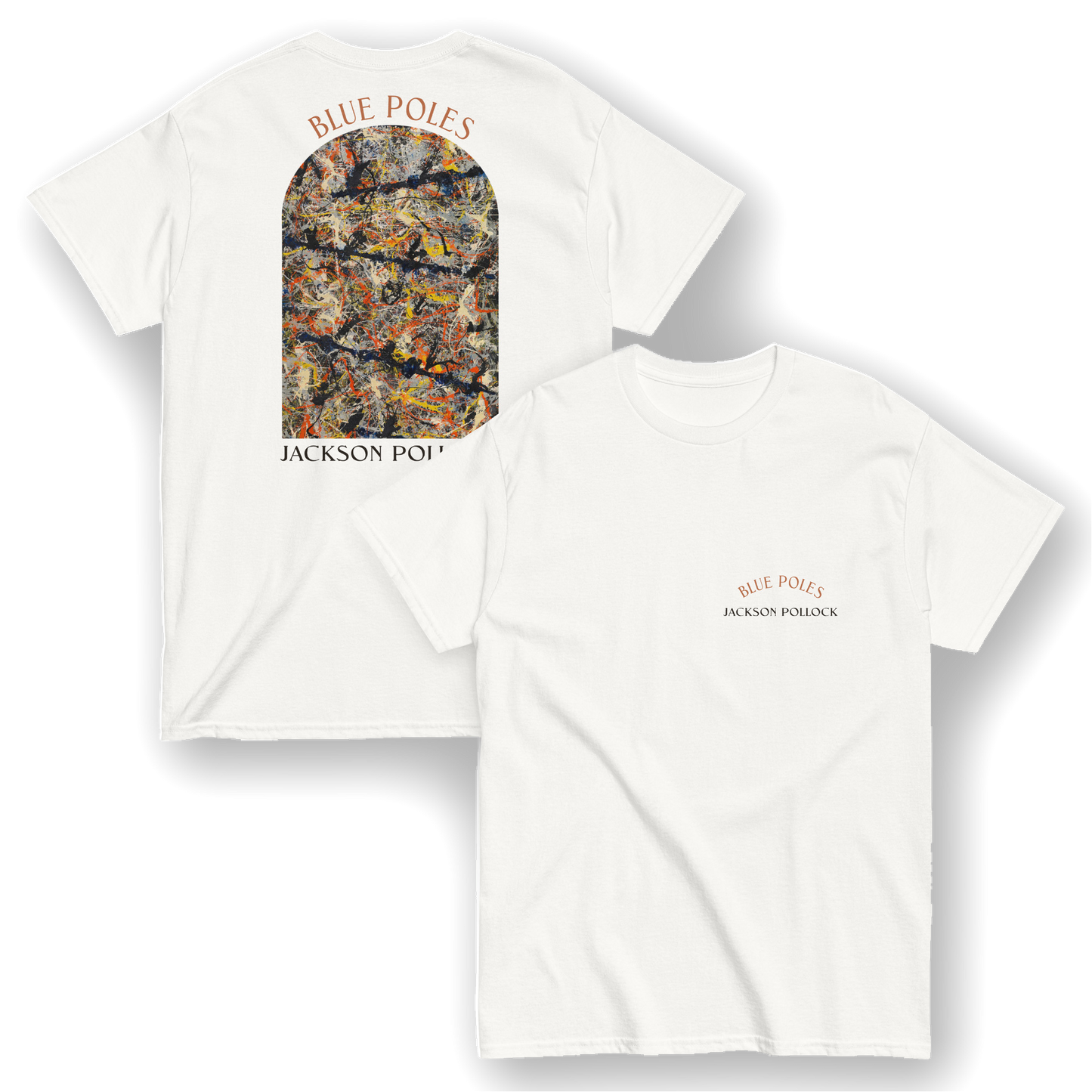 Blue Poles – Jackson Pollock T-Shirt