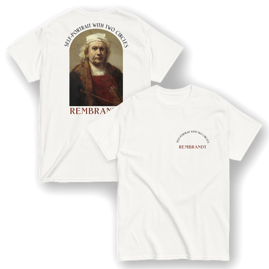 Self-Portrait with Two Circles - Rembrandt T-Shirt