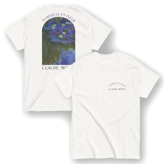 Nymphéas en fleur - Claude Monet T-Shirt