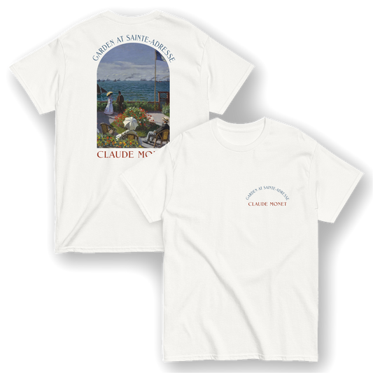 Garden at Sainte-Adresse - Claude Monet T-Shirt