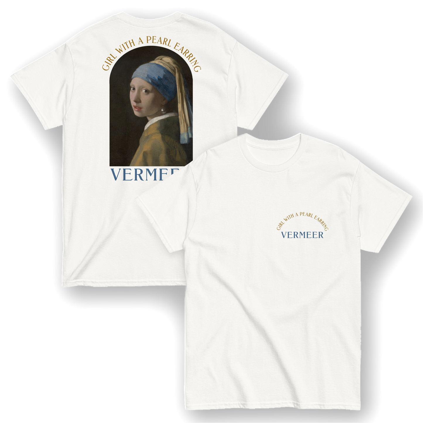 Girl with a Pearl Earring - Johannes Vermeer T-Shirt