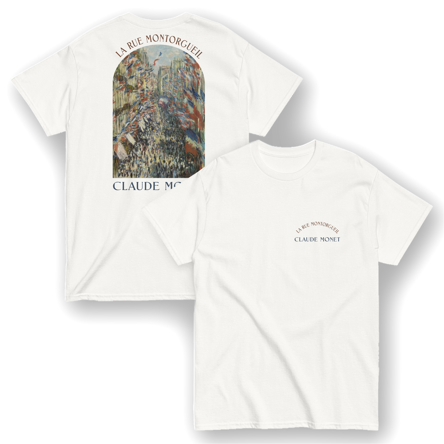 La Rue Montorgueil - Claude Monet T-Shirt