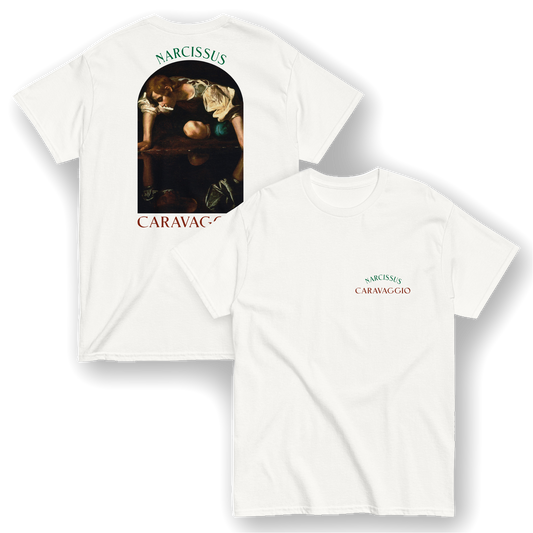 Narcissus - Caravaggio T-Shirt