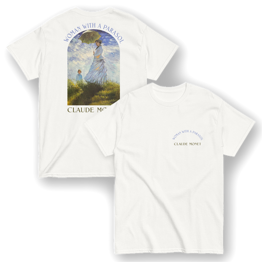 Woman with a Parasol - Claude Monet T-Shirt