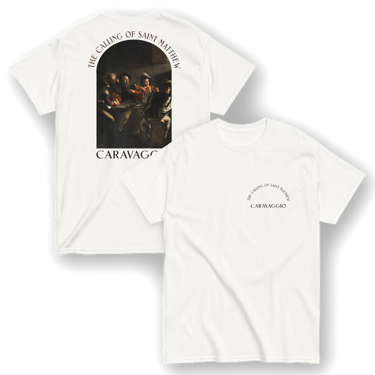 The Calling of Saint Matthew - Caravaggio T-Shirt