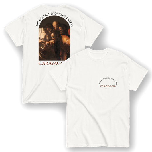 The Incredulity of Saint Thomas - Caravaggio T-Shirt