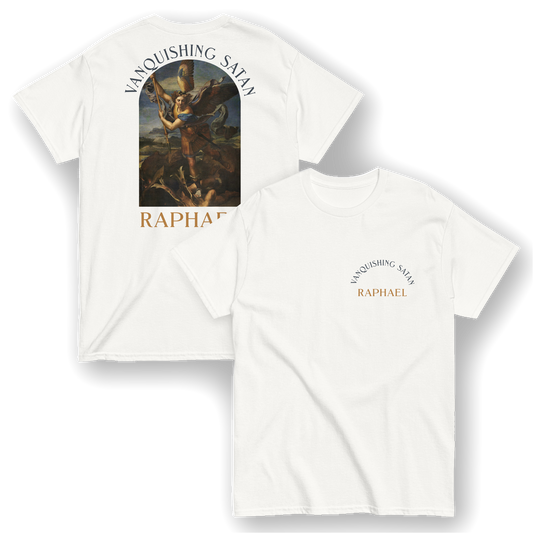 Saint Michael Vanquishing Satan - Raphael T-Shirt