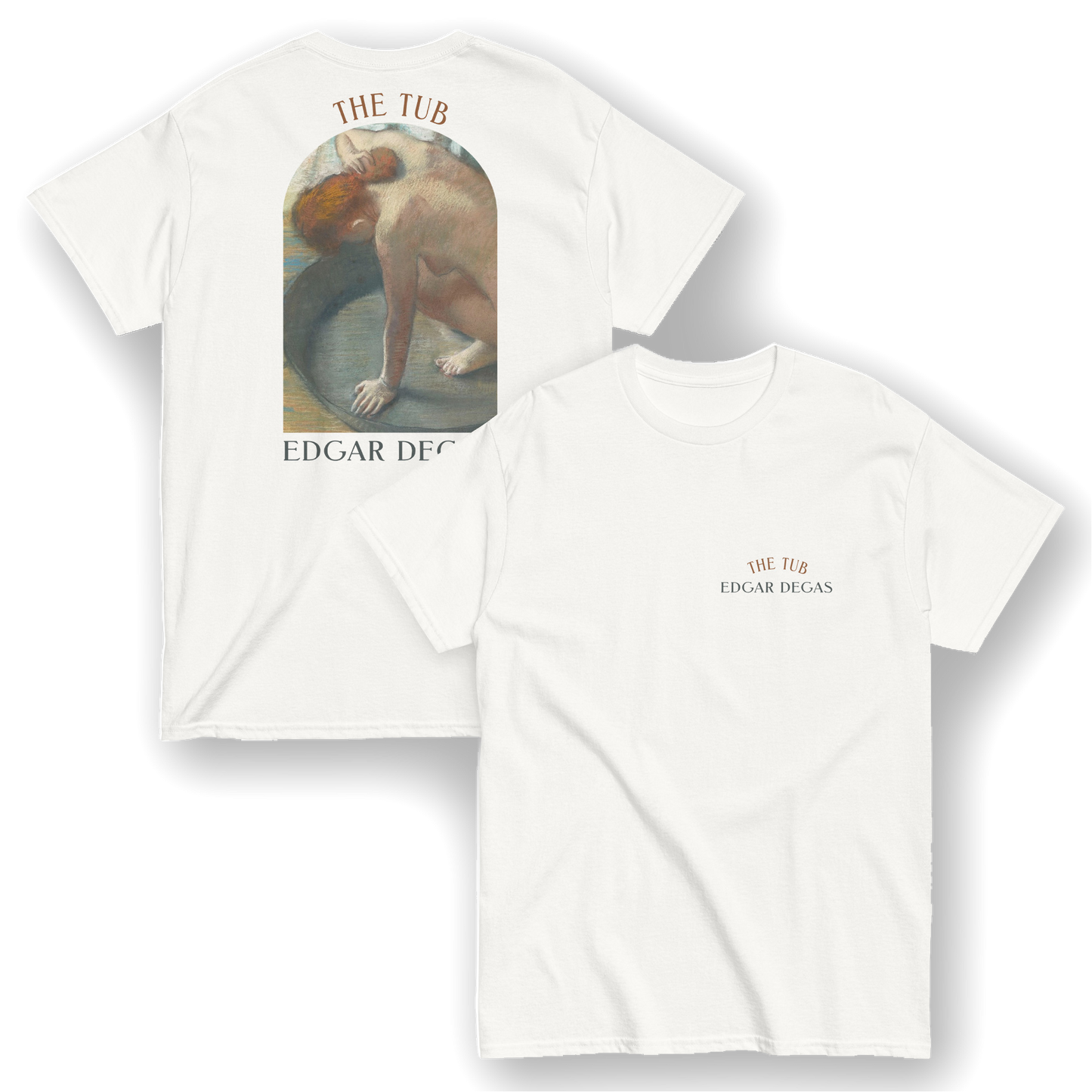 The Tub - Edgar Degas T-Shirt