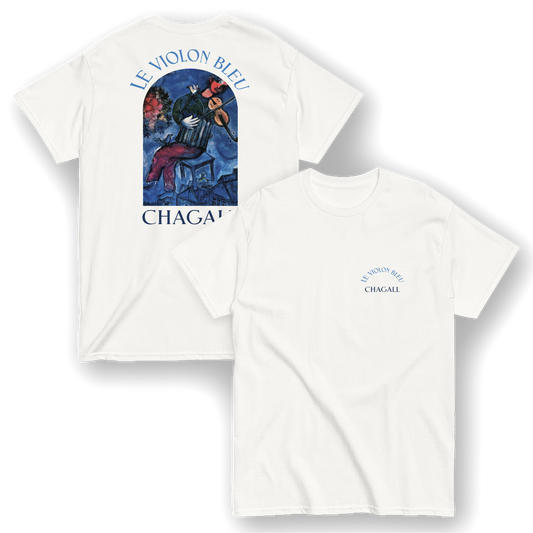 Le Violoniste bleu - Marc Chagall T-Shirt